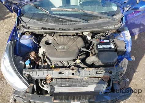 2012 Hyundai Accent Gls из США, поврежденный, VIN KMHCT4AE6CU039884